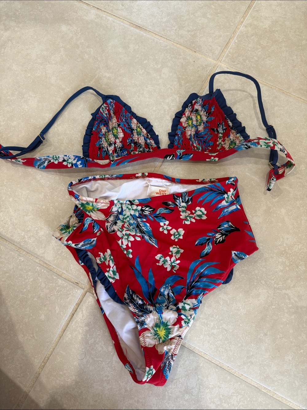 Diane Von Furstenberg bikini set